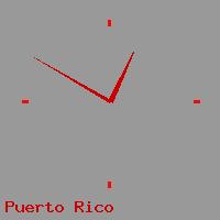 Best call rates from Australia to PUERTO RICO. This is a live localtime clock face showing the current time of 12:41 pm Saturday in Puerto Rico.
